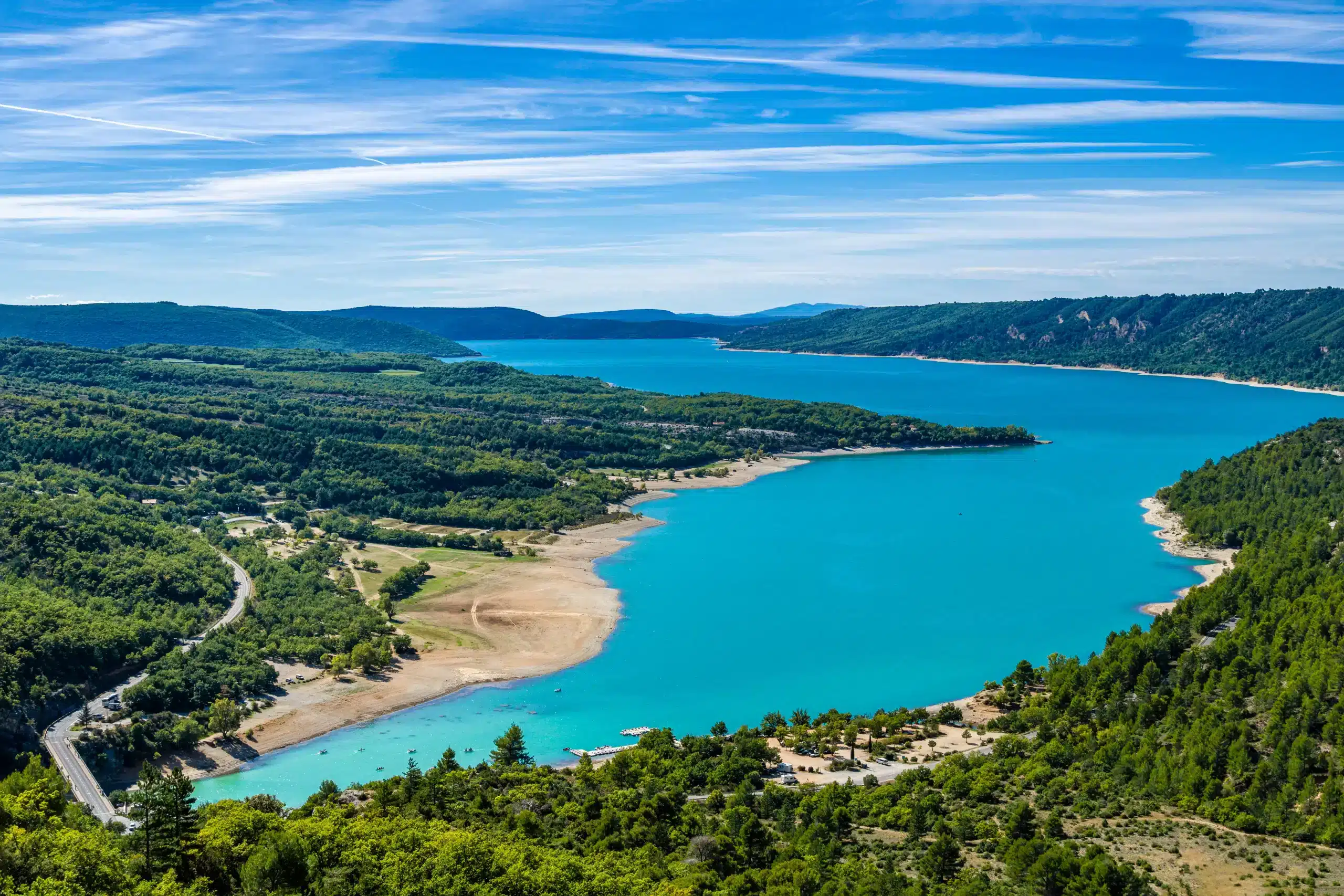 Gorges du Verdon / Lac de Sainte-Croix  Camping Les fouguires